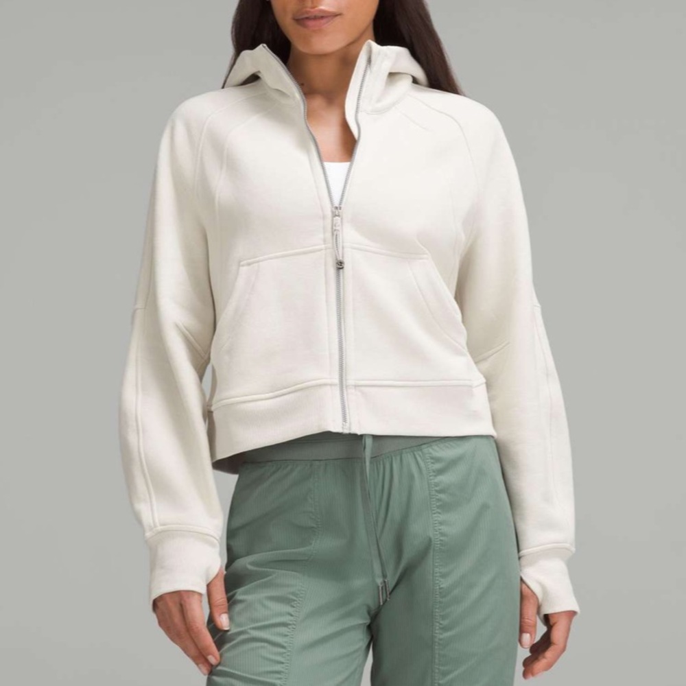 Lululemon Scube Oversized Full-Zip Hoodie Bone XS/S